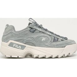 Fila - Buty D-Formation S. Szare buty sportowe damskie Fila, z zamszu. Za 519,90 zł.
