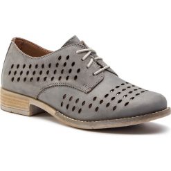 Półbuty JOSEF SEIBEL - Sienna 99 99699 904 710 Grau. Szare półbuty damskie Josef Seibel, na co dzień, bez wzorów, ze skóry, bez obcasa, na płaskiej podeszwie, bez zapięcia. Za 349,00 zł.