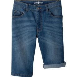 Bermudy dżinsowe bonprix niebieski "stone”. Niebieskie spodnie chłopięce bonprix, bez wzorów, z jeansu, klasyczne. Za 49,99 zł.