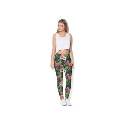 Legginsy CP-012 158. Szare legginsy sportowe damskie Colour pleasure, s, bez wzorów, z dzianiny, na fitness i siłownię. Za 109,00 zł.