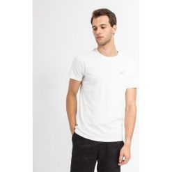 T-shirty męskie: T-shirt męski TSM300Z – biały – 4F