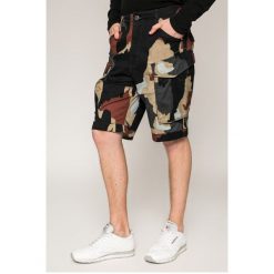 G-Star Raw - Szorty. Szare spodenki i szorty męskie G-Star RAW, bez wzorów, z bawełny, retro. W wyprzedaży za 299,90 zł.