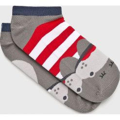 Nanushki - Skarpety. Szare skarpetki męskie marki Nanushki, z elastanu. Za 15,90 zł.