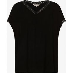 ONLY Carmakoma - Koszulka damska – Carmio, czarny. Czarne koszulki damskie Only Carmakoma, w koronkowe wzory, z koronki, eleganckie, bez kołnierzyka, bez rękawów. Za 129,95 zł.