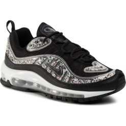 Buty NIKE - Air MAx 98 Lx AV4417 001 Black/Black/White. Czarne półbuty damskie Nike, na co dzień, bez wzorów, ze skóry ekologicznej, bez obcasa, na płaskiej podeszwie, bez zapięcia. Za 849,00 zł.