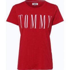 T-shirty damskie: Tommy Jeans – T-shirt damski, czerwony