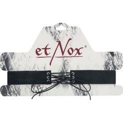 Naszyjniki damskie: etNox Schleife Naszyjnik czarny