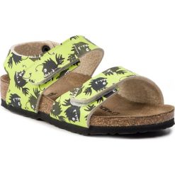 Sandały BIRKENSTOCK - Palu Kids Bs 1012694 Deep Sea Monster Green. Zielone sandały chłopięce Birkenstock, ze skóry ekologicznej, bez zapięcia. Za 219,00 zł.