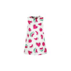 Sukienki krótkie Love Moschino WVE7282. Białe sukienki mini marki Love Moschino, z krótkim rękawem. Za 775,20 zł.
