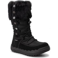 Śniegowce PRIMIGI - GORE-TEX 4382100 M Nero. Czarne śniegowce dziewczęce Primigi, bez zapięcia. W wyprzedaży za 269,00 zł.