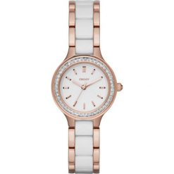 DKNY - Zegarek NY2496. Czarne zegarki damskie marki KALENJI, ze stali. Za 799,90 zł.