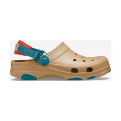 Crocs Classic All-Terrain Clog Crocs Brązowy Beżowy. Pomarańczowe klapki męskie Crocs, w paski, z tkaniny. Za 233,95 zł.