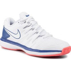 Buty NIKE - Air Zoom Prestige Hc AA8020 103 White/White. Białe buty sportowe męskie Nike, ze skóry ekologicznej, bez zapięcia, tenisowe. Za 419,00 zł.