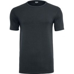 Urban Classics Fitted Stretch Tee T-Shirt czarny. Niebieskie t-shirty męskie marki Urban Classics, l, z okrągłym kołnierzem. Za 42,90 zł.