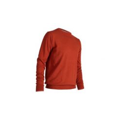 Swetry męskie: Sweter do golfa kolor rdzy