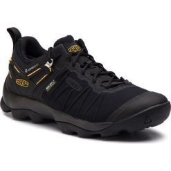 Trekkingi KEEN - Venture Wp 1021173 Black/Keen Yellow. Czarne trapery męskie Keen, z tworzywa sztucznego, bez zapięcia. W wyprzedaży za 479,00 zł.