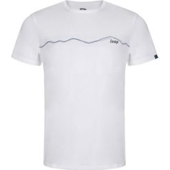 Loap Alesy Koszulka Biały. Białe podkoszulki męskie Loap, xl, bez wzorów, z elastanu, bez kołnierzyka, z krótkim rękawem, krótkie. Za 42,95 zł.