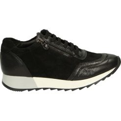 Półbuty - 1099K101 NERO. Czarne creepersy damskie Venezia, ze skóry, sportowe. Za 199,00 zł.