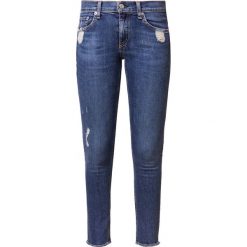 Rag & bone Jeans Skinny Fit stone blue denim. Szare jeansy damskie marki rag & bone, bez wzorów, z bawełny. Za 1029,00 zł.