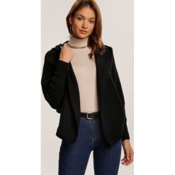 Czarny Kardigan Winesh. Czarne swetry damskie Renee, s, bez wzorów. Za 159,99 zł.