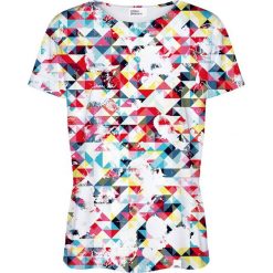 Colour Pleasure Koszulka damska CP-030 16 biało-niebieska r. XXXL/XXXXL. Białe bluzki damskie marki Colour pleasure. Za 70,35 zł.