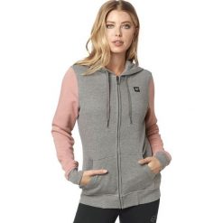 FOX Bluza Damska Everglade Zip Fleece Xl Szary. Szare bluzy damskie marki FOX, xl, bez wzorów, z materiału, bez rękawów, z kapturem. Za 267,00 zł.