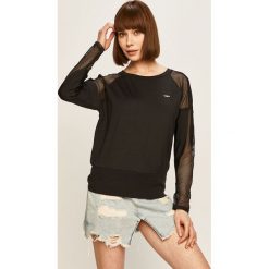 Liu Jo - Bluza. Czarne bluzy damskie Liu Jo, s, bez wzorów, z elastanu, bez rękawów, bez kaptura. W wyprzedaży za 469,90 zł.