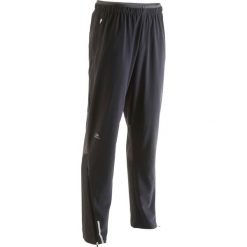 Spodnie Do Biegania Męskie Kiprun. Czarne spodnie męskie KIPRUN, xl, bez wzorów, z elastanu. Za 79,99 zł.