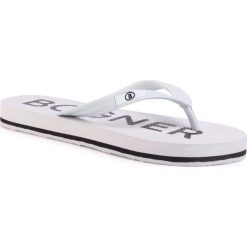 Japonki BOGNER - Palm Beach M 3 A F708-101 White 10. Białe klapki męskie Bogner, bez wzorów, z tworzywa sztucznego. W wyprzedaży za 139,00 zł.