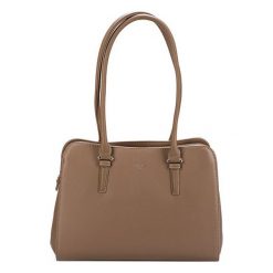 David Jones 5812-2a Damska Dark Camel 5812-2a. Brązowe torebki klasyczne damskie marki David Jones, bez wzorów, z materiału, bez dodatków. W wyprzedaży za 175,00 zł.