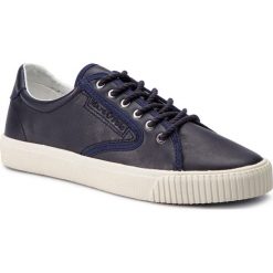 Tenisówki MARC O'POLO - 902 14433502 100 Navy 890. Niebieskie półbuty damskie marki Marc O'Polo, bez wzorów, ze skóry, bez zapięcia. Za 439,00 zł.