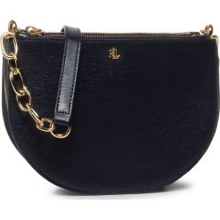 Torebka LAUREN RALPH LAUREN - Sutton 22 431768087003 Lauren Nav. Niebieskie listonoszki damskie Lauren Ralph Lauren, bez wzorów, ze skóry, bez dodatków. W wyprzedaży za 709,00 zł.
