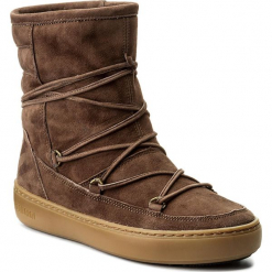 Śniegowce MOON BOOT - Pulse Mid 24101700002 Brown. Brązowe buty zimowe damskie Moon Boot, z materiału. W wyprzedaży za 529,00 zł.