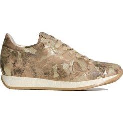 Buty PHILIPPE MODEL MONACO. Żółte buty sportowe damskie Philippe Model, moro, z gumy, sportowe. W wyprzedaży za 732,00 zł.