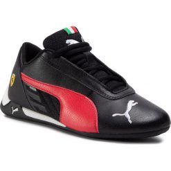 Sneakersy PUMA - Ferrari Race R-Cat Jr 306546 02 Puma Black/Rosso Corsa. Czarne trampki chłopięce Puma, bez wzorów, ze skóry ekologicznej, na sznurówki. Za 249,99 zł.