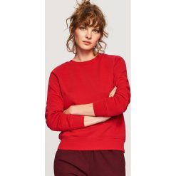 Bluza z domieszką bawełny organicznej - Czerwony. Czerwone bluzy damskie Reserved, l, z bawełny. Za 49,99 zł.