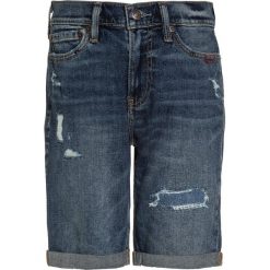 Abercrombie & Fitch Szorty jeansowe medium wash. Niebieskie spodenki chłopięce marki Abercrombie & Fitch, z bawełny. Za 149,00 zł.