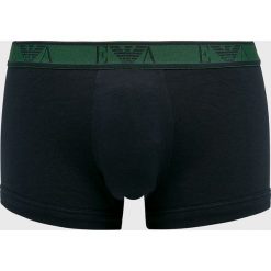 Emporio Armani - Bokserki (3-Pack). Niebieskie bokserki męskie marki Emporio Armani, z elastanu. W wyprzedaży za 179,90 zł.