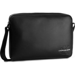 Torba CALVIN KLEIN JEANS - Smooth Monogram K50K504726 001. Czarne torby męskie skórzane Calvin Klein Jeans, bez wzorów, z jeansu, młodzieżowe. Za 449,00 zł.
