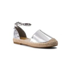 DEEZEE WS56700-16. Szare espadryle damskie DeeZee, bez wzorów, ze skóry ekologicznej, bez obcasa. Za 79,99 zł.