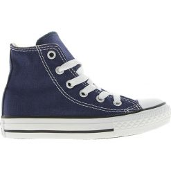 Converse - Trampki. Niebieskie trampki dziewczęce Converse, bez wzorów, z gumy, na sznurówki. Za 219,90 zł.