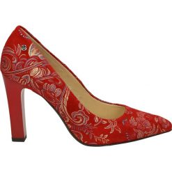 Czółenka - 3900-4941 R-M. Brązowe czółenka damskie marki Venezia, ze skóry. Za 319,00 zł.