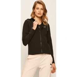 Puma - Bluza. Czarne bluzy damskie Puma, s, z nadrukiem, z bawełny, bez rękawów, z kapturem. W wyprzedaży za 269,90 zł.
