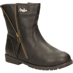 Botki american k5514-c4. Botki dziewczęce American, bez zapięcia. W wyprzedaży za 49,99 zł.