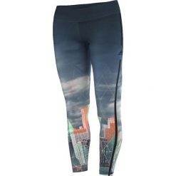 Legginsy sportowe damskie: Adidas Legginsy Workout Long Tight City niebieskie r. L (AJ5066)