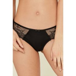 Undiz - Figi Cherishiz. Czarne majtki damskie Undiz, m, bez wzorów, z elastanu. W wyprzedaży za 24,90 zł.