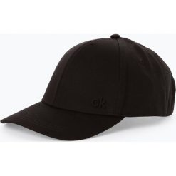 Calvin Klein - Damska czapka z daszkiem, czarny. Czarne czapki z daszkiem damskie marki Calvin Klein, z haftami. Za 139,95 zł.
