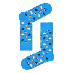 Skarpety Happy Socks Pills (PIL01-6001). Niebieskie skarpetki męskie Happy Socks, z bawełny. Za 20,99 zł.