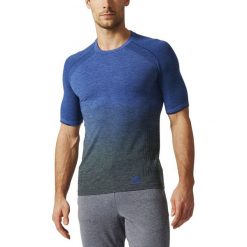 Adidas Koszulka Prime Knit Wool Sh Sleeve Tee Dip Dye granatowa r. L. Szare koszulki sportowe męskie Adidas, l. Za 300,00 zł.