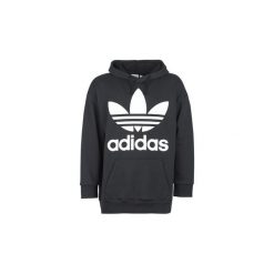Bluzy adidas TREF OVER HOOD. Czarne bluzy męskie Adidas, s, bez wzorów, bez kołnierzyka, bez rękawów, bez kaptura. Za 279,30 zł.